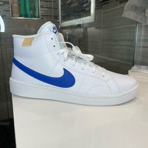 Nike Blue Court Royale 2 Mid Shoes